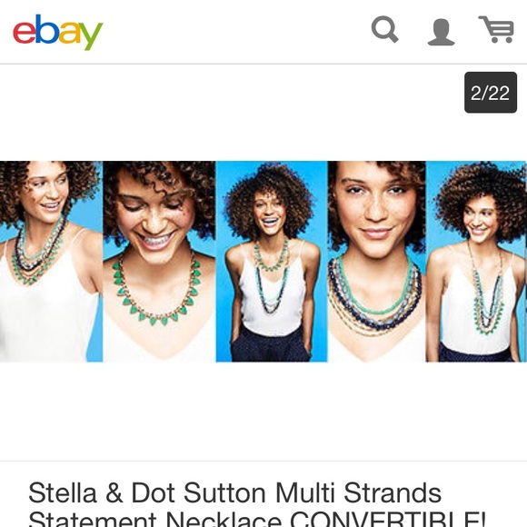 Stella & Dot Sutton Multi Strands Necklace - Picture 6 of 6